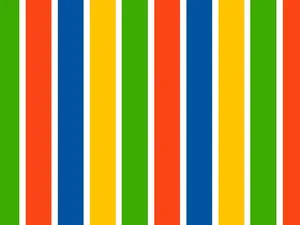 Bavlna barevné pruhy mix, dětské látky metráž