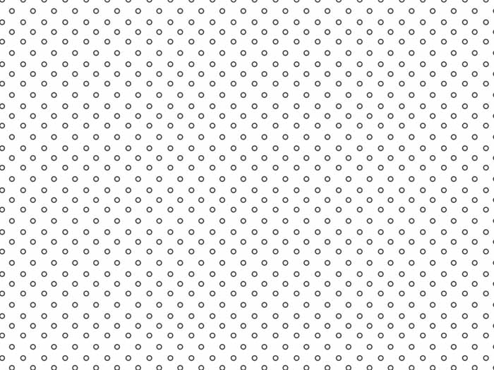 Šedé kruhy na bílé bavlně, dětské látky metráž