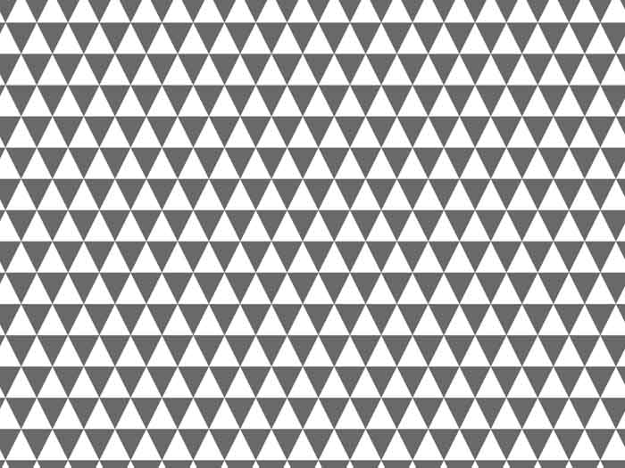 Bavlna šedé trojúhelníky, dětské látky metráž