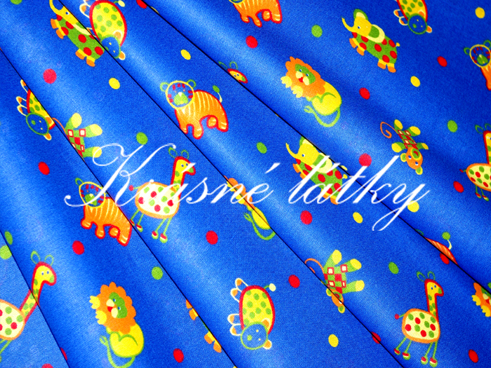 Malé safari - 100% bavlněné plátno 