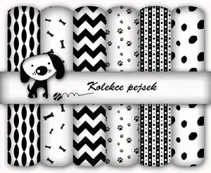 Kolekce Pejsek 1, dětská bavlna, bavlněná látka metráž, plátno