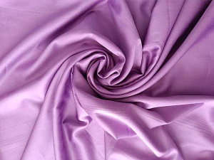 Fialový levandulový bavlněný satén - šíře 285 cm Top kvalita!! Luxus, který si zasloužíte