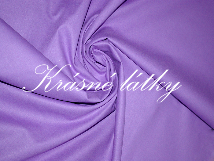 Sv.fialové plátno šeřík tm š.240 cm, příjemné na dotek, velice kvalitní materiál