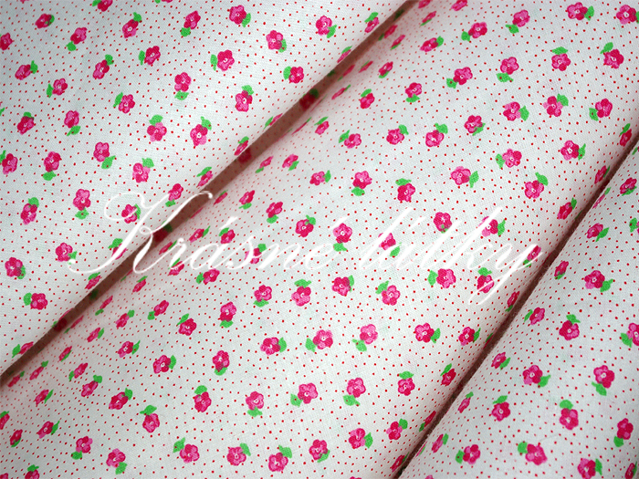 Kytičky - bavlněné plátno š.145, 145g/m2