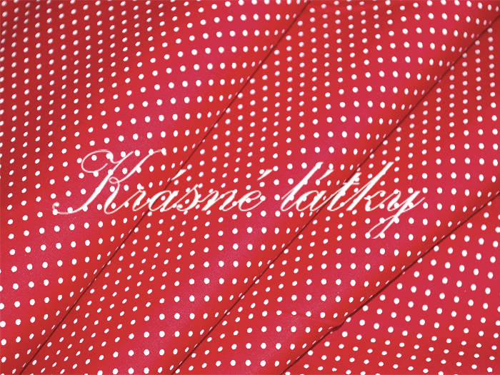 Puntíky vínový podklad - 100% bavlna, š. 140 cm, 130 g/m2