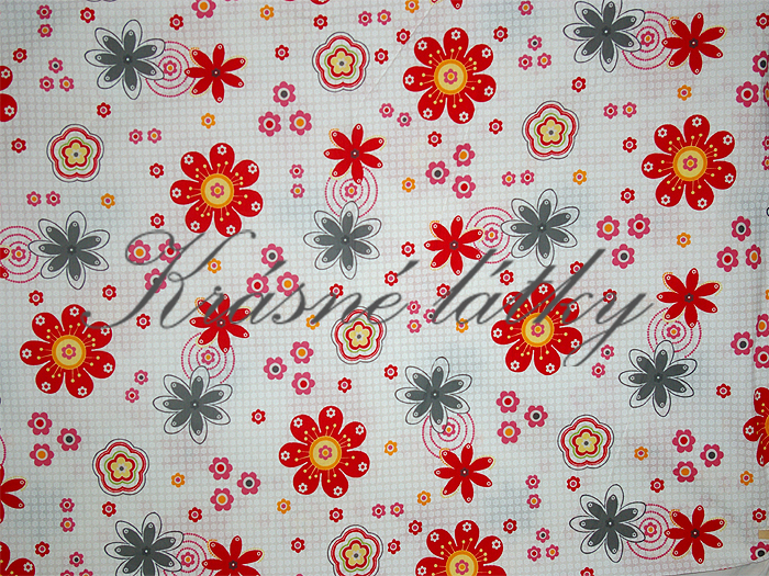 Rozkvetlý altán - 100% bavlna, š. 160 cm, 150 g/m2 