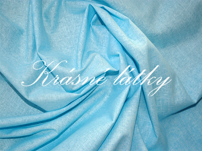 vyprodáno Modré bavlněné plátno š.90cm SUPER CENA!!