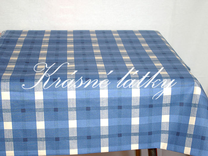 Kostička modrá š. 150 100% bavlna