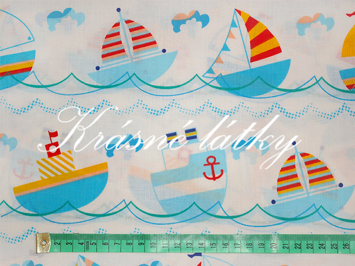 Plachetnice š. 160 cm, 100% bavlna s atestem pro děti do 3 let