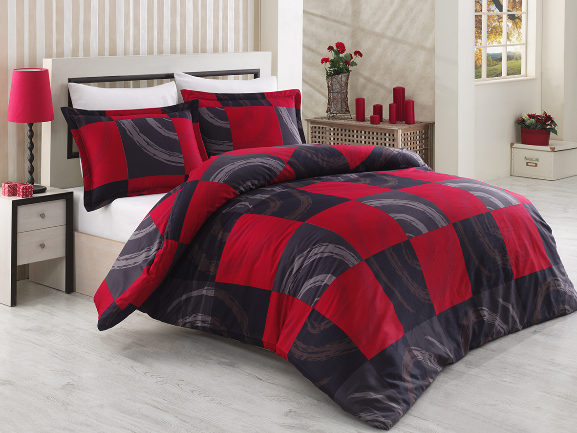 Čtverce se spirálou 100% bavlna satén š. 240cm top kvalita 