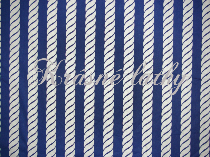 Vyprodáno Lodní lana 100% bavlna š.160cm