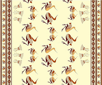 Pelikán -  bavlna, polyester