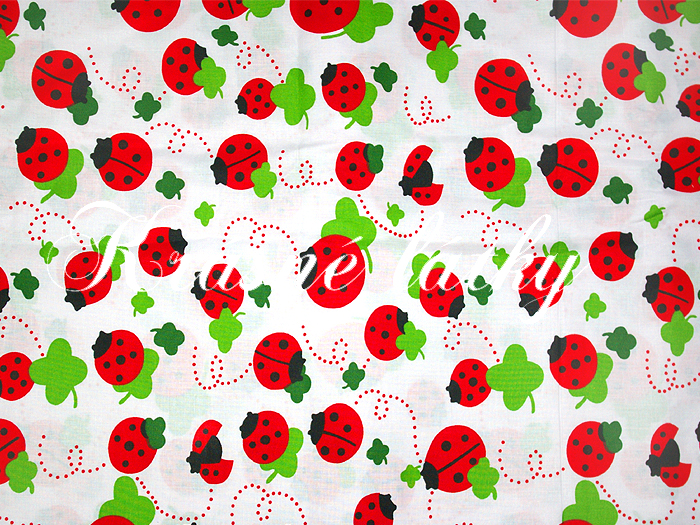 Berušky metráž v pěkné kvalitě - 100% bavlna, š. 160 cm, 130 g/m2