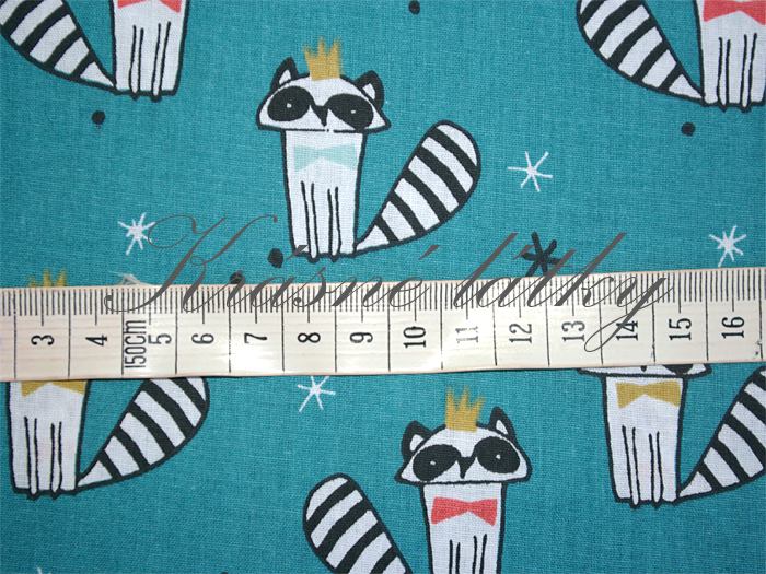 Lemur š. 150 cm, 100% bavlna, atest pro děti do tří let 