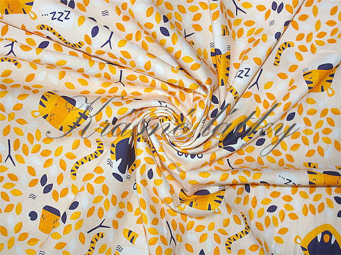 Tygr - 100% bavlna, š. 160 cm, 150 g/m2