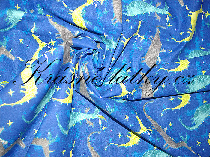 Draci - 100% bavlna, š. 160 cm, 150 g/m2