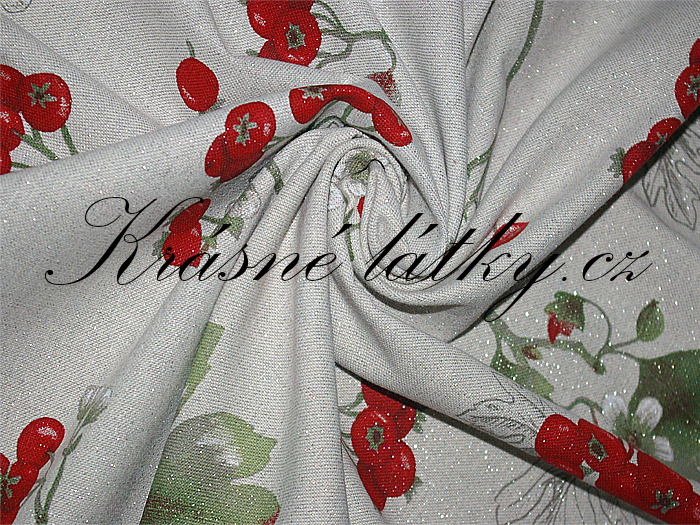 Šípek 2 - dekorační látka, š. 160 cm,  225 g/m2