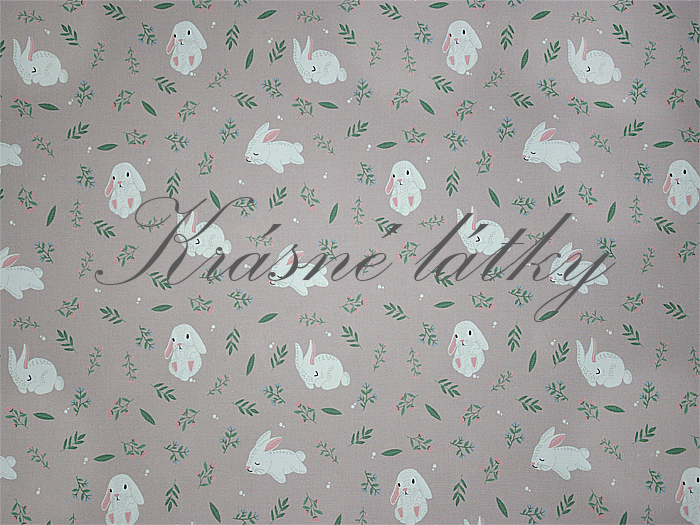 Ušáci - 100% bavlna, š. 160 cm, 150 g/m2