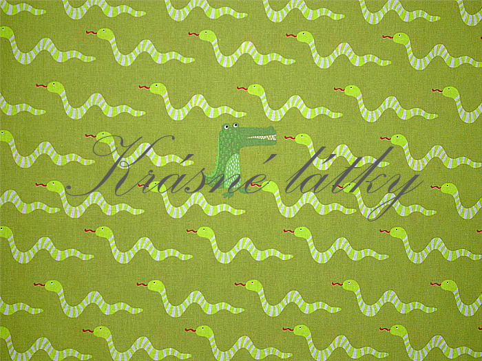 Hadi zelení - 100% bavlna, š. 160 cm, 140 g/m2