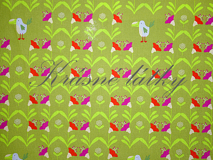 Hadi zelení - 100% bavlna, š. 160 cm, 140 g/m2