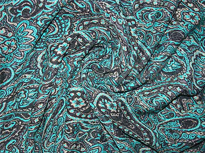 Žakár - polyamidová viskóza, š. 150 cm, 270 g/m2