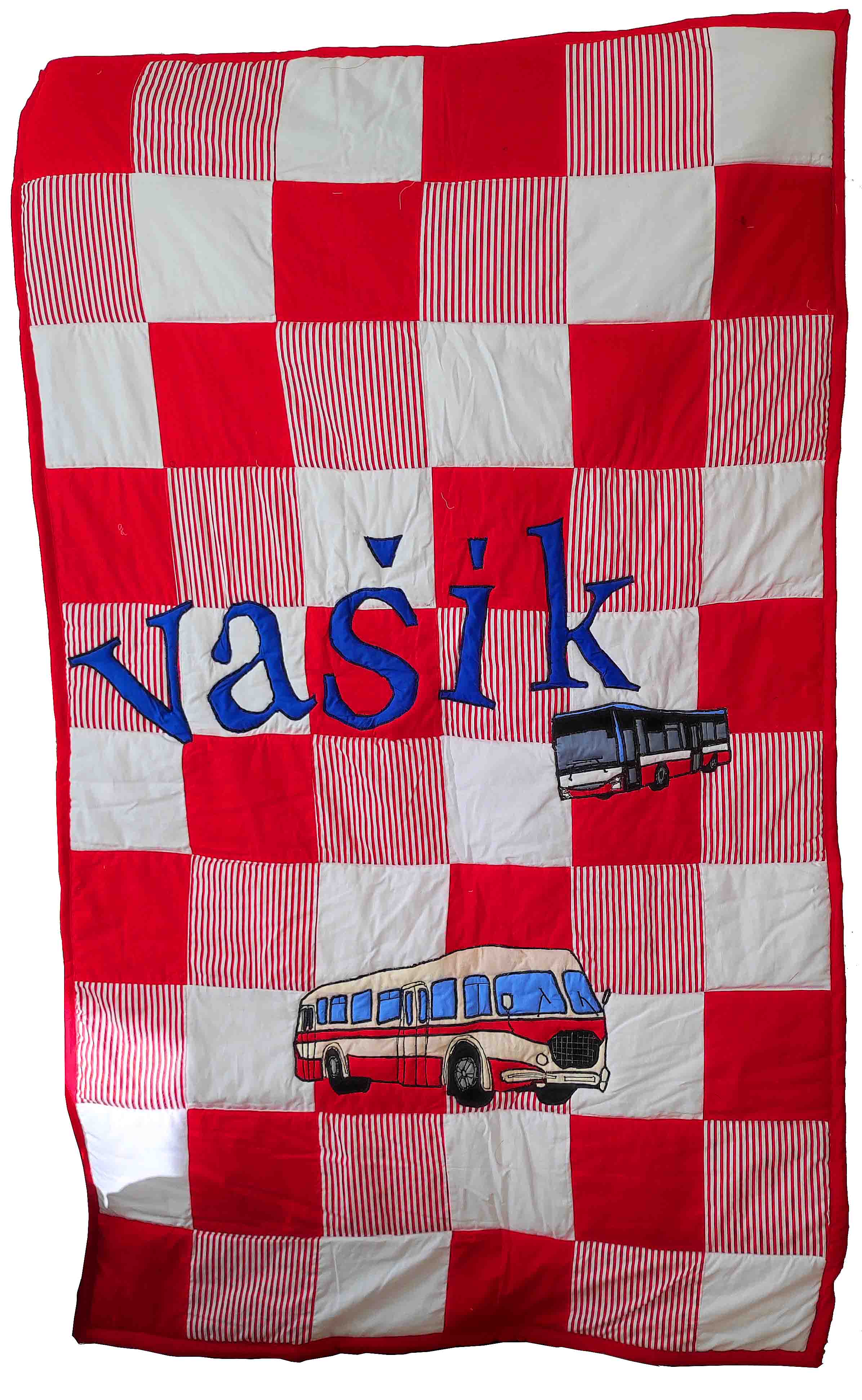 Patchworková deka Škoda 706 RTO - deka na přání