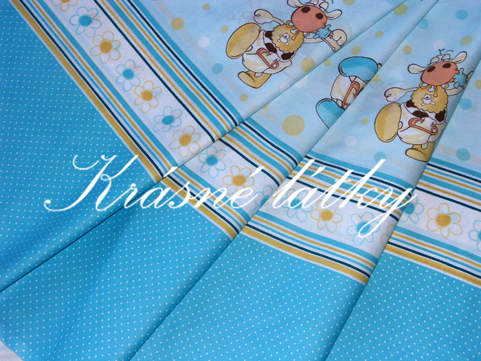 Miminko - 100% bavlna - modrá