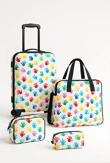 Kočárkovina, batohovina, barevné ruce