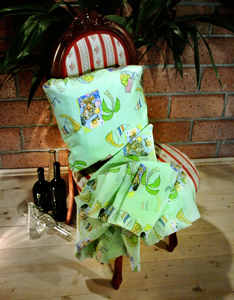 Tropické léto - bavlna, polyester