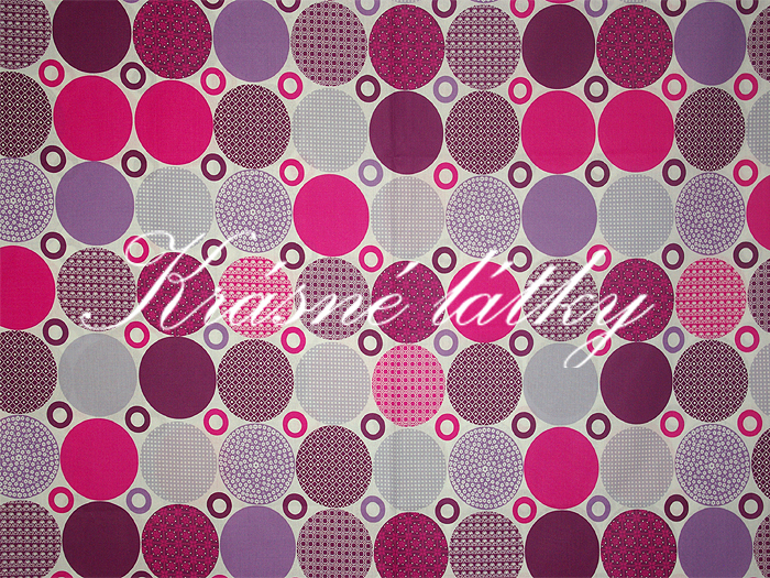 Vyprodáno Piškvorky fialovo růžové - šíře 240 cm