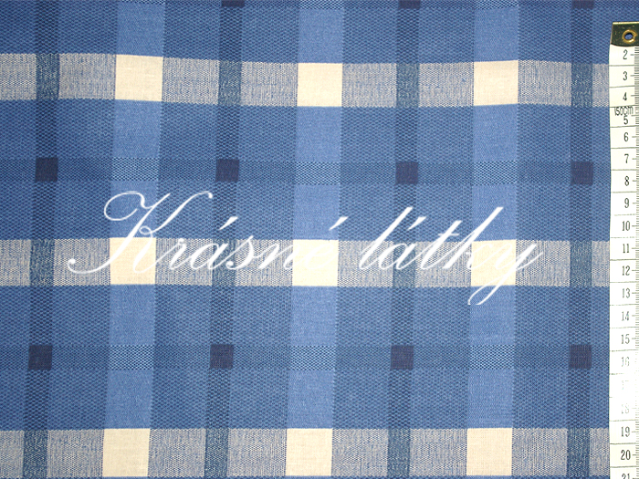 Kostička modrá š. 150 100% bavlna