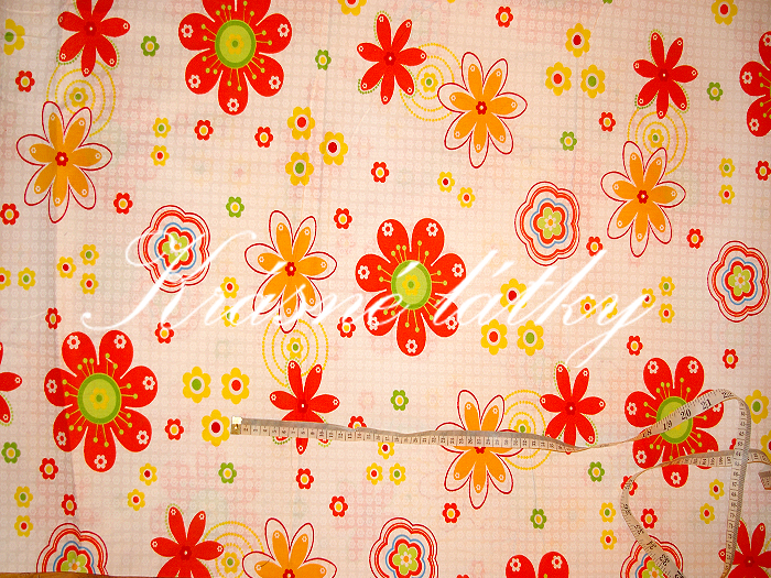 Rozkvetlý altán - 100% bavlna, š. 160 cm, 150 g/m2 