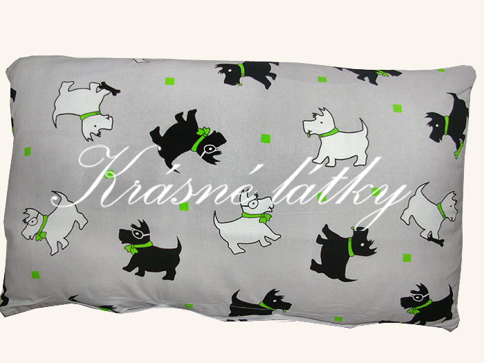 Štěňátka 100% bavlna,hladké plátno 140grm2 š.160cm