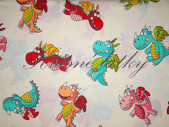 Draci - 100% bavlna, š.  160 cm, 125 g/m2
