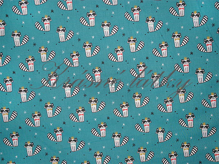 Lemur š. 150 cm, 100% bavlna, atest pro děti do tří let 