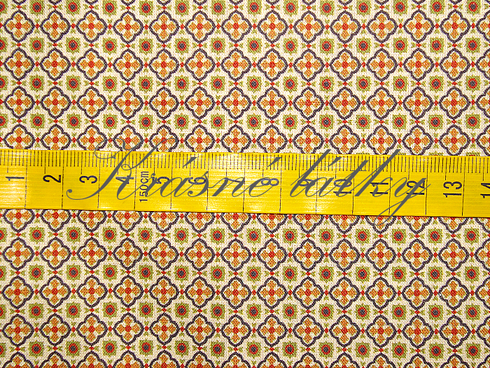 Orient značková metráž v pěkné kvalitě - š. 115 cm 100% bavlna