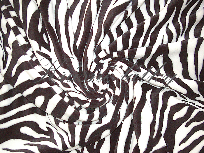 Fleece Zebra š. 150cm 270g/m2