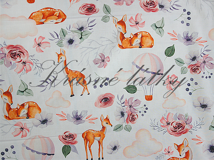 Koloušek - 100% bavlna, š. 160 cm, 150 g/m2