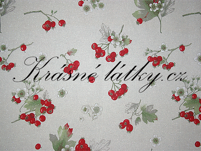 Šípek 2 - dekorační látka, š. 160 cm,  225 g/m2