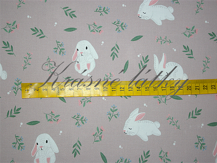 Ušáci - 100% bavlna, š. 160 cm, 150 g/m2