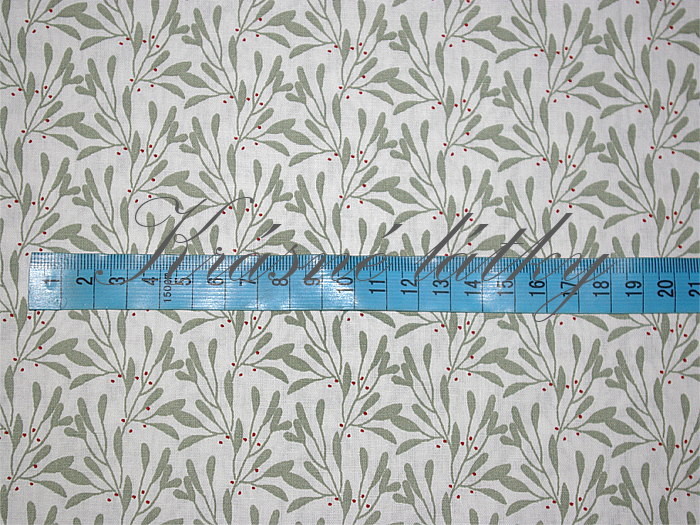 Jemné lístečky - 100% bavlna, š. 160 cm. 120 g/m2