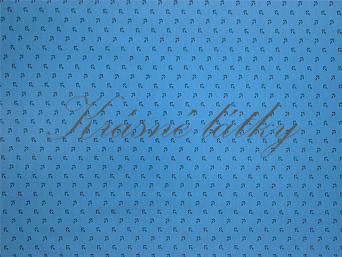 Kotvy - 95 % bavlna, elastan 5 %, š. 160 cm, 170 g/m2 