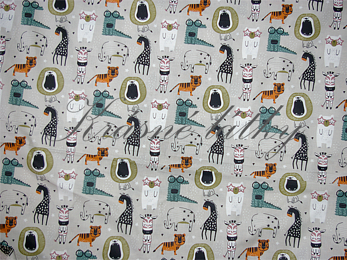 Safari - 100% bavlna, š. 160 cm, 145 g/m2