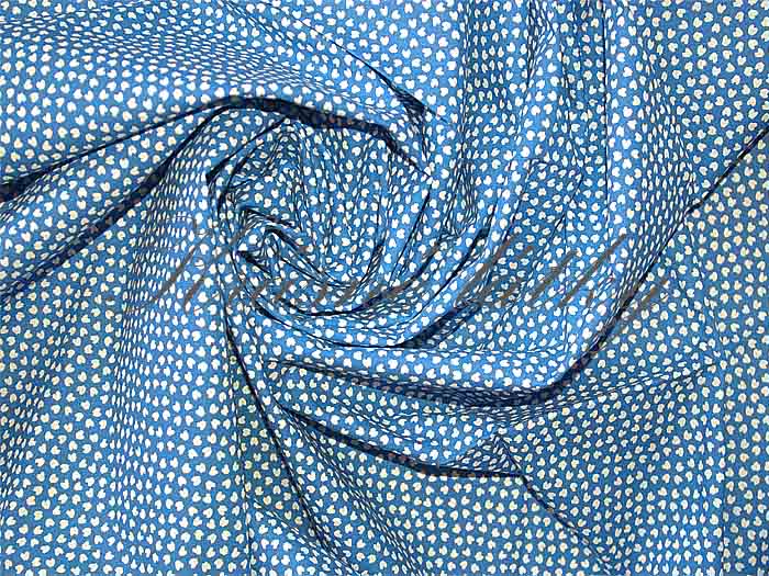 Bavlněná látka lístky - 100% bavlna, š. 150 cm, 115 g/m2, látky metráž