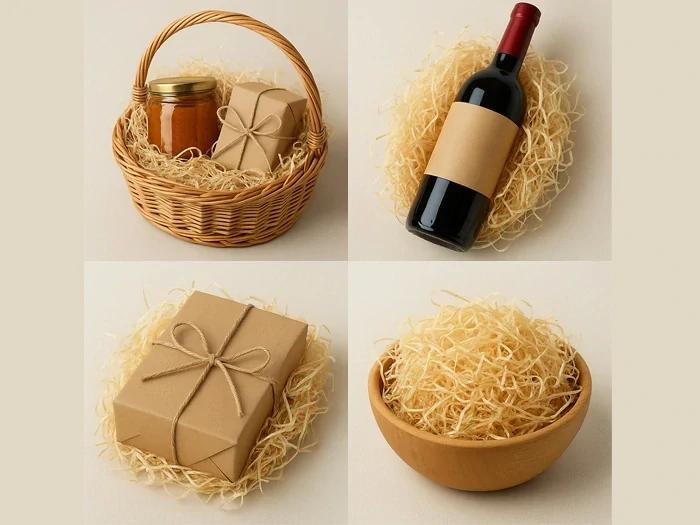 Dekorační dřevitá vlna 50 g