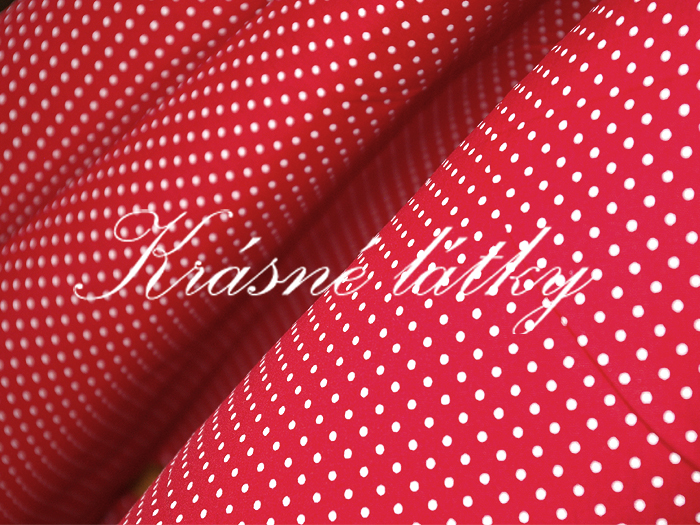Puntíky vínový podklad - 100% bavlna, š. 140 cm, 130 g/m2