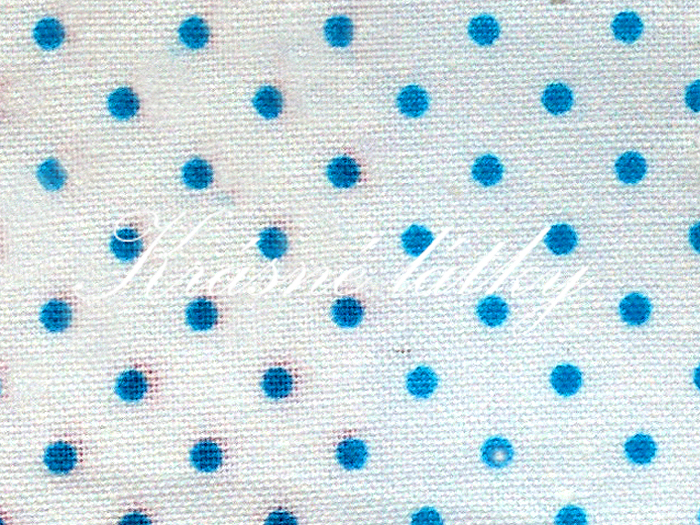 Puntíky - bílý podklad, žlutý puntík  š. 140cm