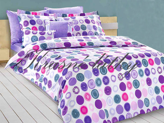 Klubíčka fialová - šíře 240 cm velmi pěkná kvalita