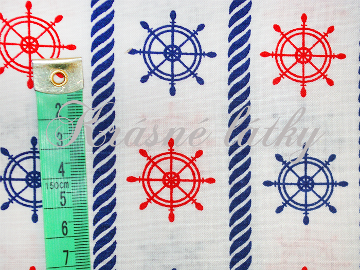 Kormidla - 100% bavlna, š. 160cm, 130 g/m2