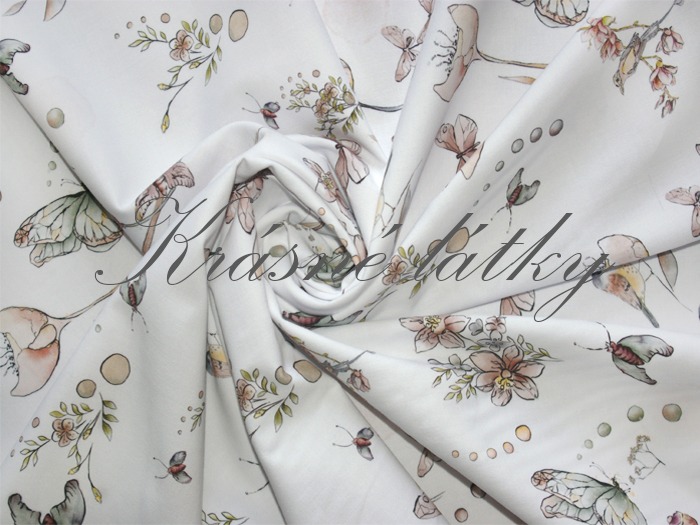 Sýkorky š. 160 cm bavlna, 150g/m2